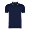 navy blue/white